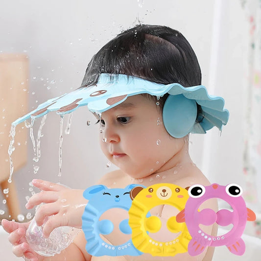 Adjustable Baby Shampoo Bath Hat